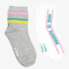 Roxy Shorty 2-Pack No-Show Socks