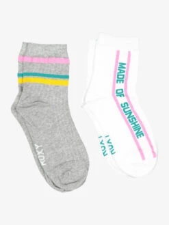 Roxy Shorty 2-Pack No-Show Socks