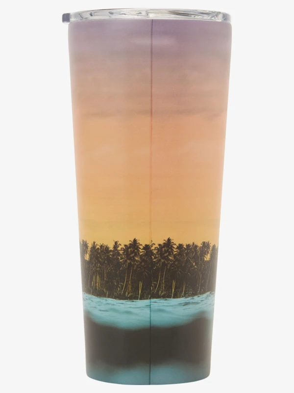 ROXY X Corkcicle 24 Oz Tumbler Sunset Water Bottle 2 ROXY X Corkcicle 24 Oz Tumbler Sunset Water Bottle - Image 2