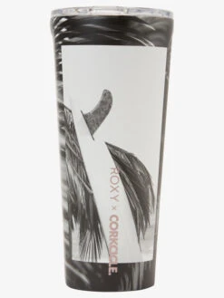 ROXY X Corkcicle 24 Oz Tumbler Board Palm Water Bottle