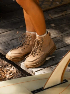 Roxy Work It Boots -Shoreline Mood arjb700731 roxyl tan frt3