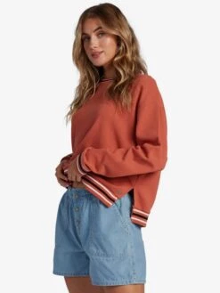 Roxy Midsummer Denim Shorts 7 Roxy Midsummer Denim Shorts -Shoreline Mood arjds03021 midsummeryww bek0 sd1