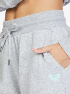 Roxy Logo From Home Joggers 9 Roxy Logo From Home Joggers -Shoreline Mood arjfb03070 roxyw sgrh dtl1