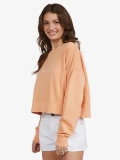 Roxy Dream Of Aloha Sweatshirt -Shoreline Mood arjft03924 roxyw mge0 sd1