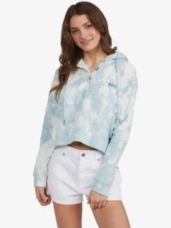 Roxy Girls Trip Hoodie -Shoreline Mood arjft03929 roxyw bzq0 frt1