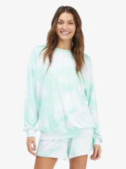 Roxy Lounge Life Crew Oversized Sweatshirt