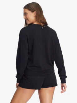 Roxy Surfing By Moonlight Long Sleeve Lounge Top 7 Roxy Surfing By Moonlight Long Sleeve Lounge Top -Shoreline Mood arjft04117 roxyw kvj0 bck1