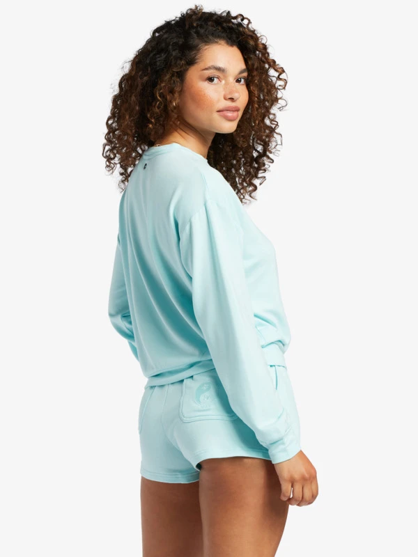 Roxy Surfing By Moonlight Lounge Sweatshirt 5 Roxy Surfing By Moonlight Lounge Sweatshirt - Image 5