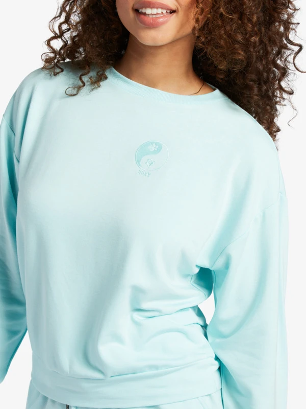 Roxy Surfing By Moonlight Lounge Sweatshirt 3 Roxy Surfing By Moonlight Lounge Sweatshirt - Image 3