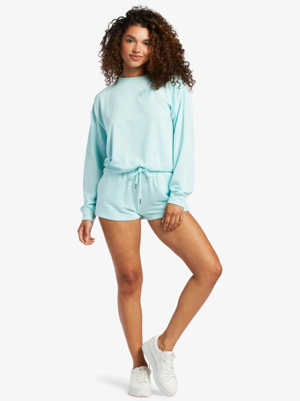 Roxy Surfing By Moonlight Lounge Sweatshirt 4 Roxy Surfing By Moonlight Lounge Sweatshirt - Image 4
