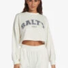 Roxy Morning Hike Crop D Crew Neck Sweatshirt