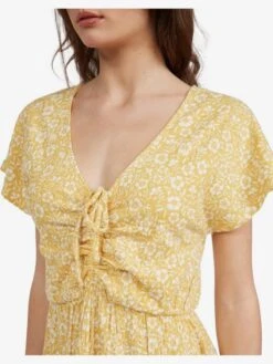 Roxy Simple Thoughts Dress -Shoreline Mood arjkd03231 roxyw yhv7 dtl1