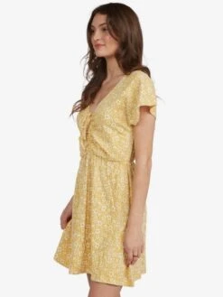 Roxy Simple Thoughts Dress -Shoreline Mood arjkd03231 roxyw yhv7 sd1