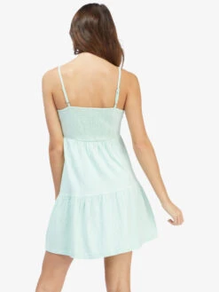 Roxy Beach Hangs Strappy Dress -Shoreline Mood arjkd03249 roxyw gcf0 bck1