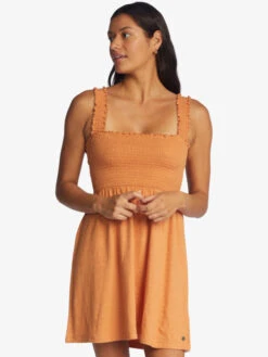 Roxy Hanging 10 Knit Off-The-Shoulder Dress