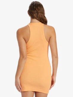 Roxy Bright Boardwalk High Knit Dress -Shoreline Mood arjkd03276 roxyw ngz0 bck1