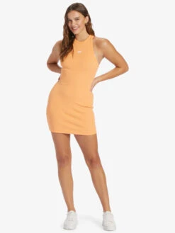 Roxy Bright Boardwalk High Knit Dress -Shoreline Mood arjkd03276 roxyw ngz0 frt9