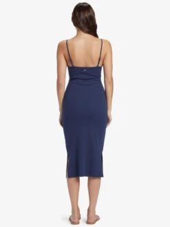 Roxy Wavey Baby Rib Knit Dress 9 Roxy Wavey Baby Rib Knit Dress -Shoreline Mood arjkd03296 roxyw bsp0 bck1