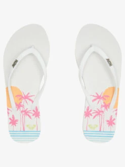 Roxy Viva Stamp Flip-Flops -Shoreline Mood arjl100683 roxyp wth frt4
