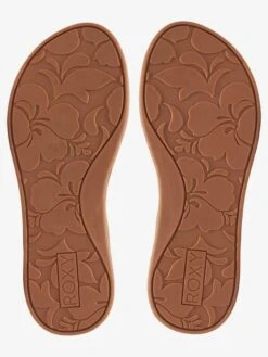 Roxy Vickie Flip-Flops 15 Roxy Vickie Flip-Flops -Shoreline Mood arjl100849 vickiep wht bck1