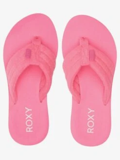 Roxy Surf Check Sandals 6 Roxy Surf Check Sandals -Shoreline Mood arjl101006 roxyp pnk frt4