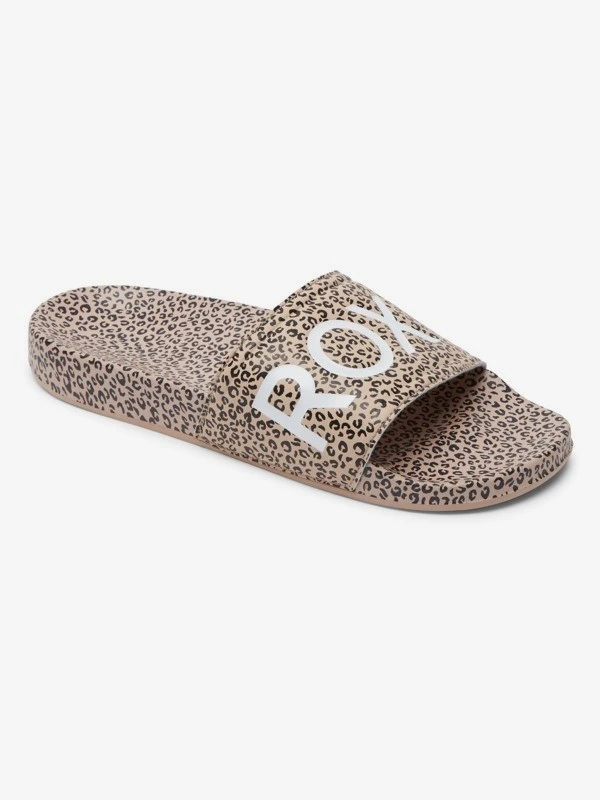 Roxy Slippy Printed Slide Sandals 1 Roxy Slippy Printed Slide Sandals