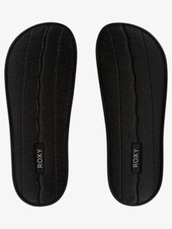 Roxy Slippy Puff Sandals -Shoreline Mood arjl101052 roxyp blk bck1