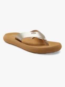 Roxy Indee Flip-Flops -Shoreline Mood arjl101069 roxyp tan frt1
