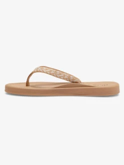 Roxy Clemente Flip-Flops -Shoreline Mood arjl101081 roxyp nat frt3