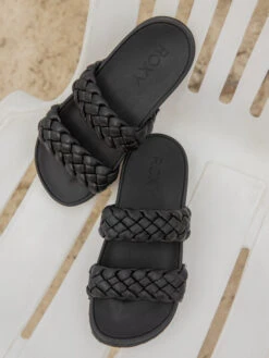 Roxy Slippy Braided Water-Friendly Sandals