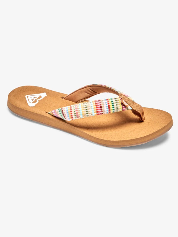 Roxy Porto Raffia Flip-Flops 1 Roxy Porto Raffia Flip-Flops