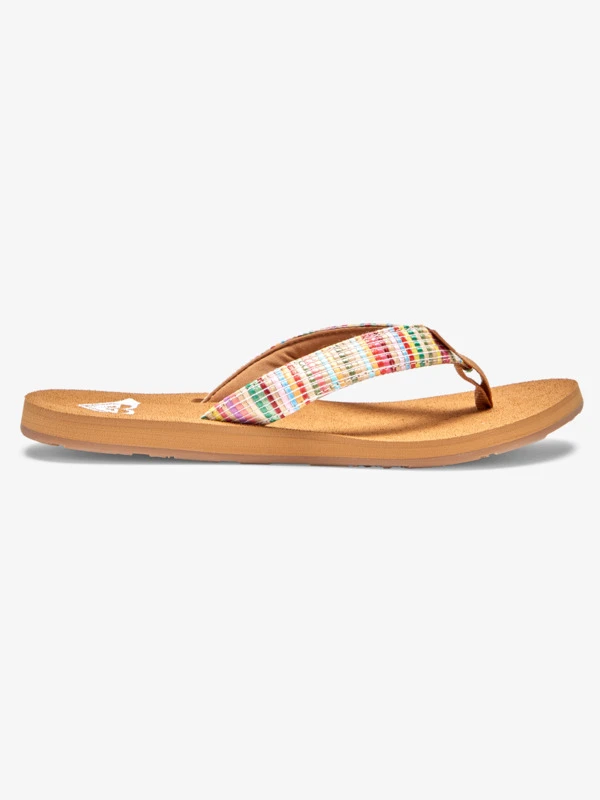 Roxy Porto Raffia Flip-Flops 2 Roxy Porto Raffia Flip-Flops - Image 2