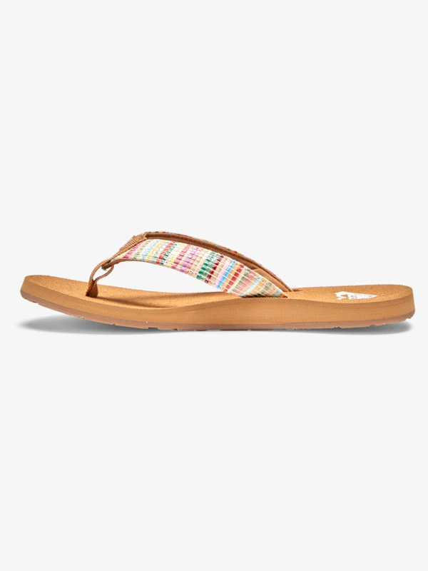Roxy Porto Raffia Flip-Flops 3 Roxy Porto Raffia Flip-Flops - Image 3