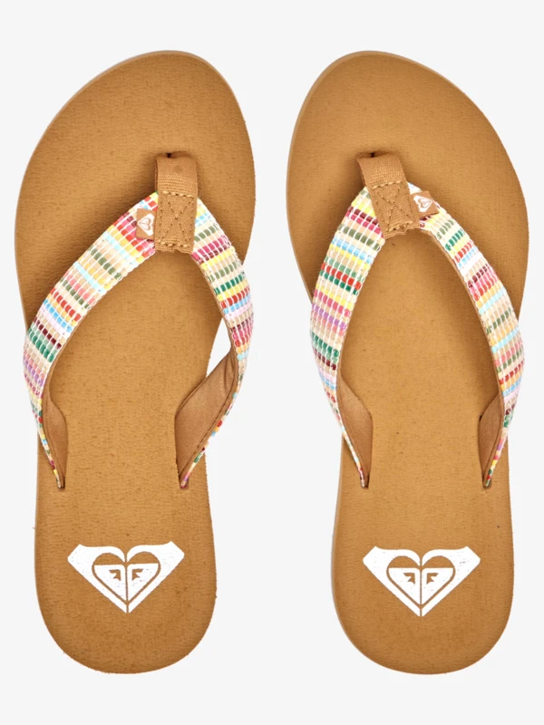 Roxy Porto Raffia Flip-Flops 4 Roxy Porto Raffia Flip-Flops - Image 4