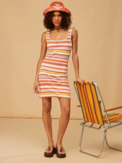 Roxy Surf.Kind.Kate. Kallie Sandals -Shoreline Mood arjl101096 roxym brn bck9