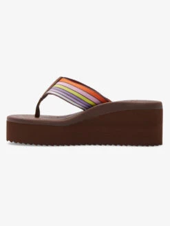 Roxy Surf.Kind.Kate. Kallie Sandals -Shoreline Mood arjl101096 roxyp brn frt3
