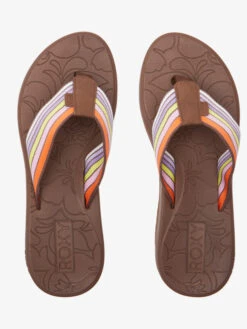 Roxy Surf.Kind.Kate. Kallie Sandals -Shoreline Mood arjl101096 roxyp brn frt4