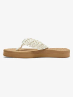 Roxy Colbee Hawaii Crochet Sandals -Shoreline Mood arjl101129 roxyp cre frt3