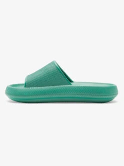 Roxy SG Slippery Slider Sandals 11 Roxy SG Slippery Slider Sandals -Shoreline Mood arjl101160 roxyp grn frt3