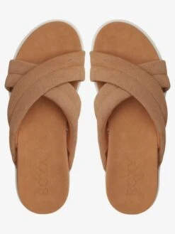 Roxy Veria Sandals 10 Roxy Veria Sandals -Shoreline Mood arjl200806 roxyp tan frt4