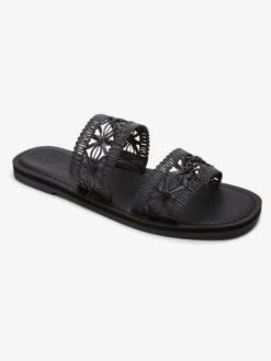 Roxy Dafni Sandals -Shoreline Mood arjl200808 roxyp blk frt1