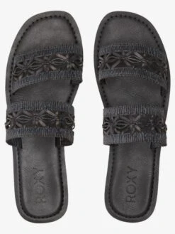 Roxy Dafni Sandals -Shoreline Mood arjl200808 roxyp blk frt4