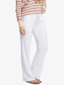Roxy Oceanside Flared Pants -Shoreline Mood arjnp03006 oceansidepantw wbb0 frt3