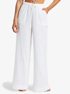 Roxy What A Vibe Beach Pants -Shoreline Mood arjnp03264 roxyw wbk0 frt1