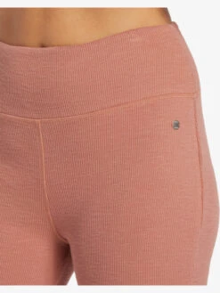 Roxy Zuma Knit High Waist Knit Flare Pants -Shoreline Mood arjnp03265 roxyw mms0 frt3