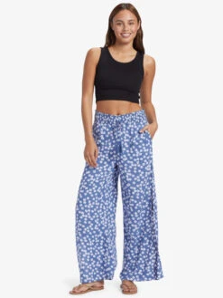 Roxy Tropical Rhythm Beach Pants 9 Roxy Tropical Rhythm Beach Pants -Shoreline Mood arjnp03280 roxyw bng8 frt9