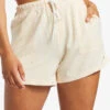 Roxy Sand And Sea Elastic Waist Shorts