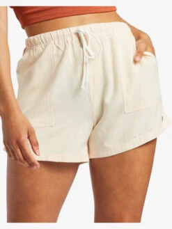 Roxy Sand And Sea Elastic Waist Shorts