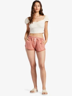Roxy Scenic Route Elastic Shorts -Shoreline Mood arjns03222 roxyw mms0 frt9
