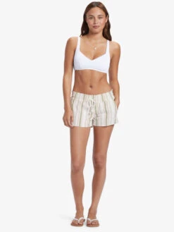 Roxy Oceanside Beach Shorts -Shoreline Mood arjns03235 roxyw gng6 frt9